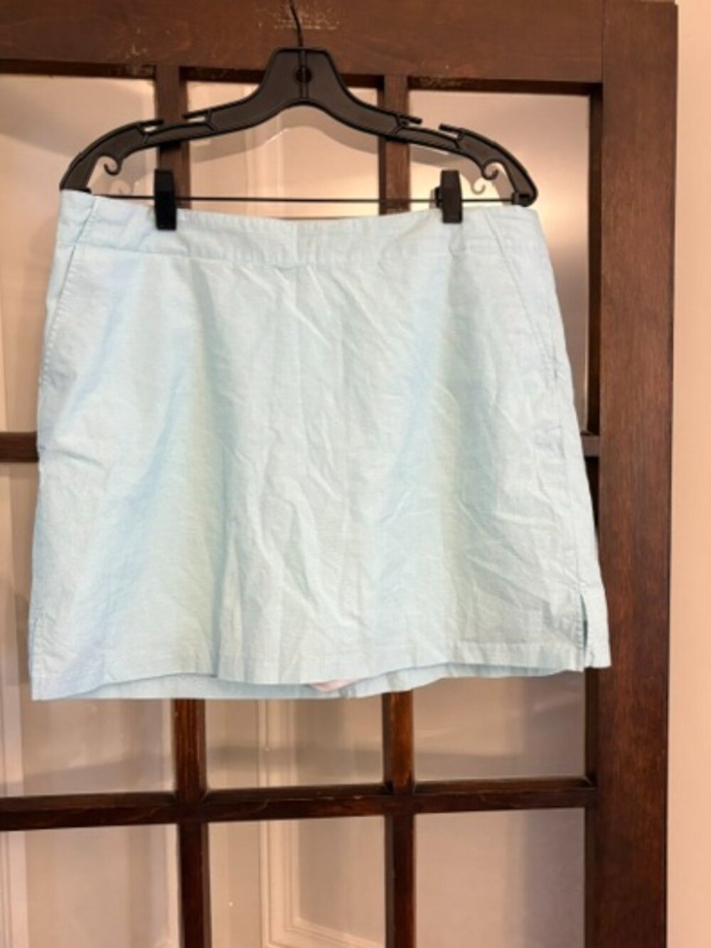 Lady Hagen Light Blue Golf Skort, Size 14